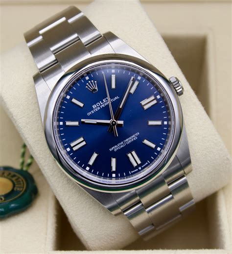 oyster rolex 41|rolex oyster perpetual 41mm blue.